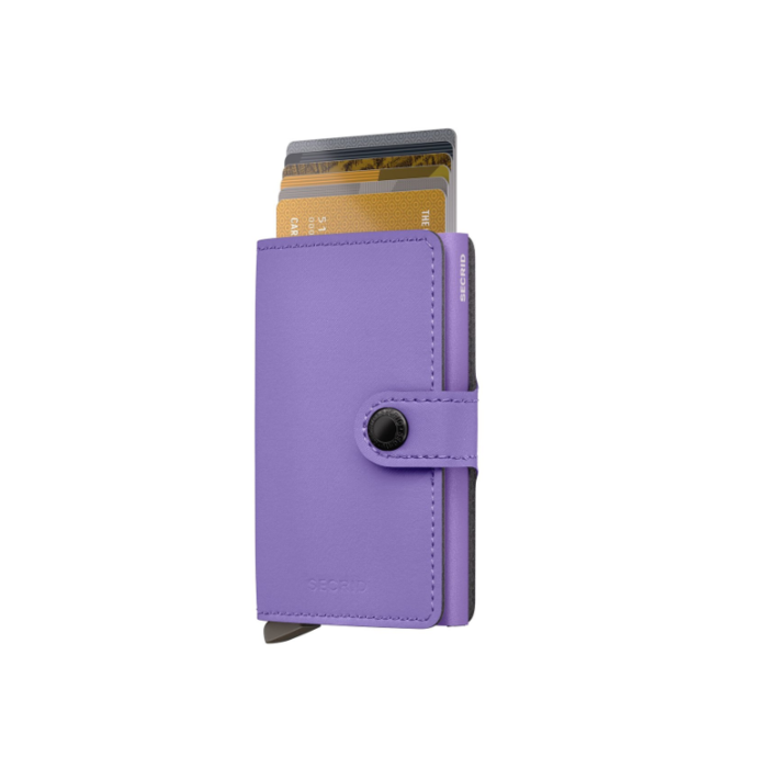 Lederwaren SECRID WALLET MINIWALLET YARD LILAC 