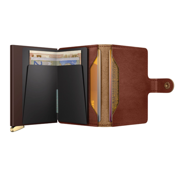Lederwaren SECRID WALLET PREMIUM MINIWALLET BASCO WHISKEY 