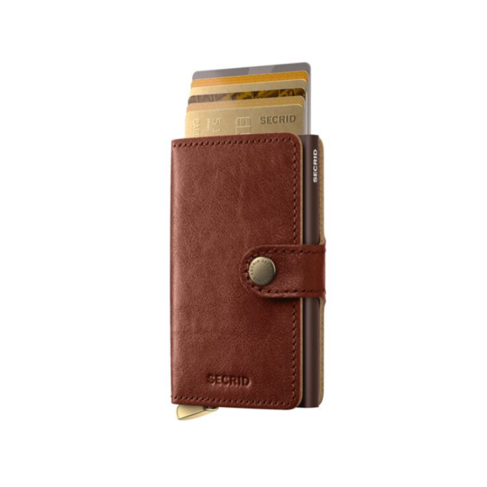 Lederwaren SECRID WALLET PREMIUM MINIWALLET BASCO WHISKEY 
