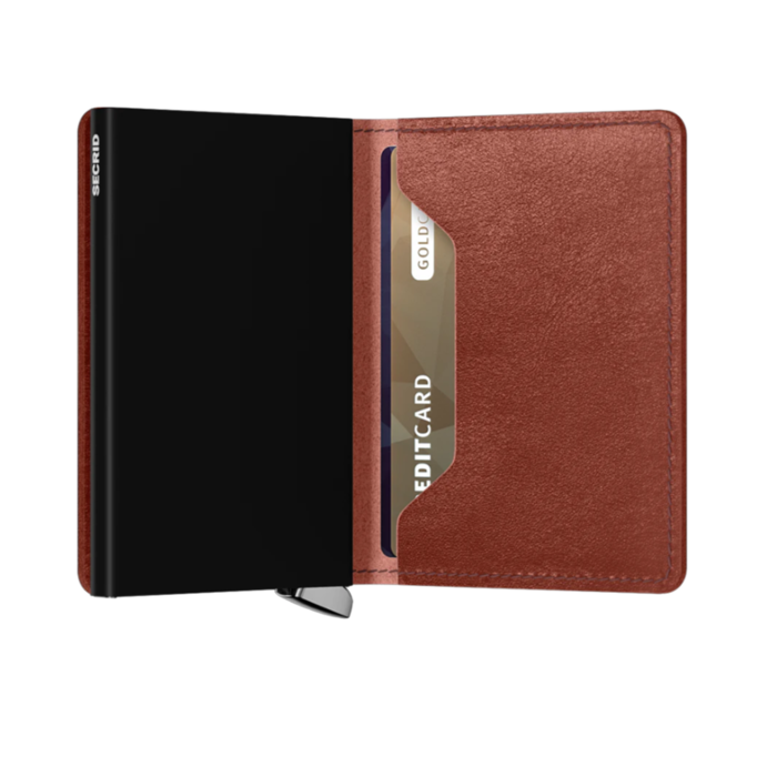 Lederwaren SECRID WALLET PREMIUM SLIMWALLET BASCO BROWN 