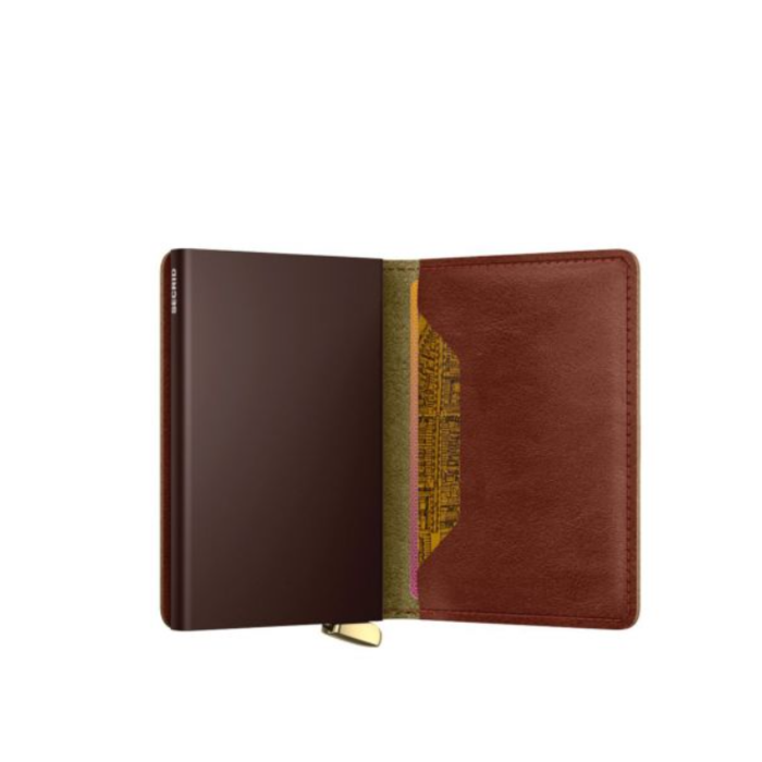 Lederwaren SECRID WALLET PREMIUM SLIMWALLET BASCO WHISKEY 