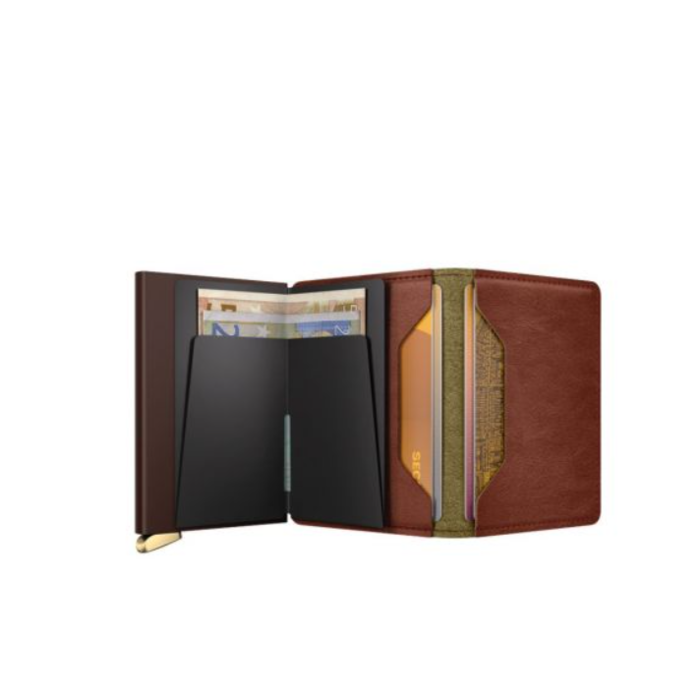 Lederwaren SECRID WALLET PREMIUM SLIMWALLET BASCO WHISKEY 