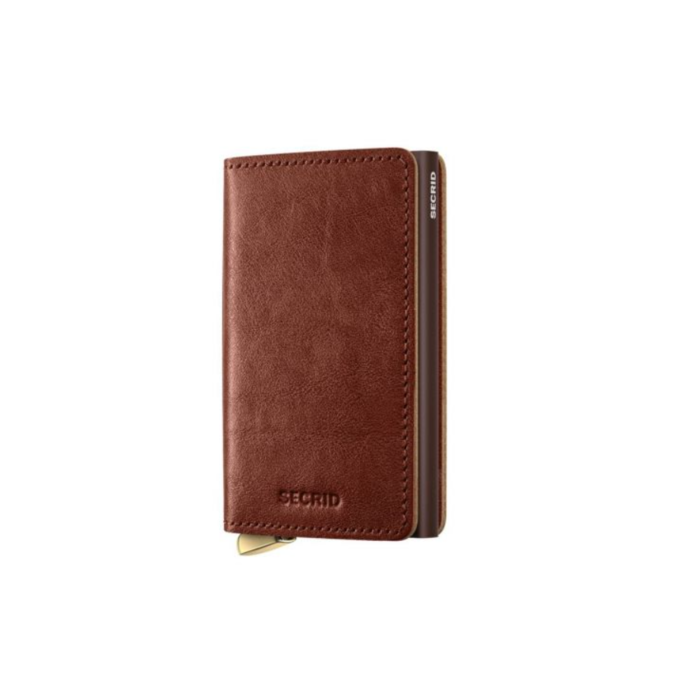 Lederwaren SECRID WALLET PREMIUM SLIMWALLET BASCO WHISKEY 