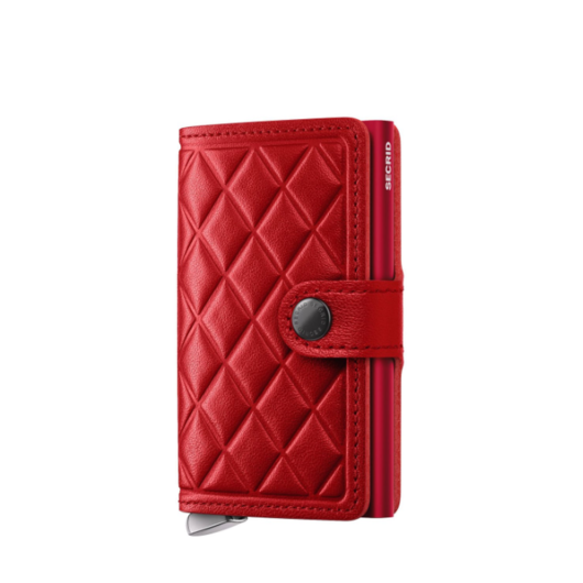 Lederwaren SECRID WALLET PREMIUM MINIWALLET EMBOSS DIAMOND RED Lederwaren SECRID WALLET PREMIUM MINIWALLET EMBOSS DIAMOND RED