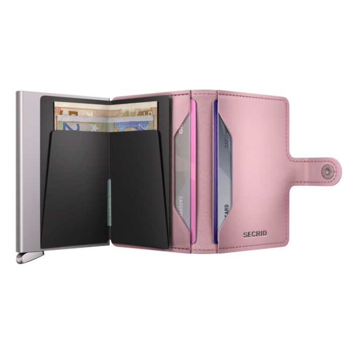 Lederwaren SECRID WALLET PREMIUM MINIWALLET EMBOSS DIAMOND ROSE 