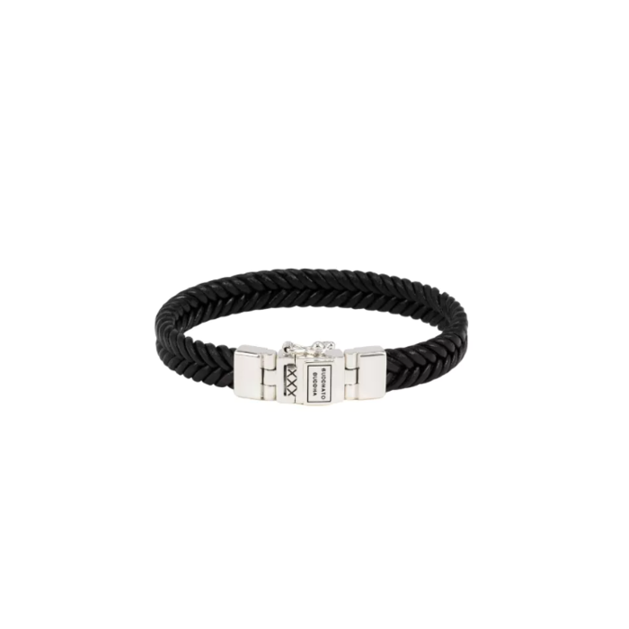 Juweel Buddha To Buddha Barbara Leather Bracelet Black 138BL 