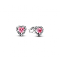 Juweel PANDORA HEART STUD EARRINGS 298427C02 Juweel PANDORA HEART STUD EARRINGS 298427C02