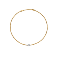 Juweel FOPE EKA NECKLACE YELLOW GOLD/DIAS 73101C3_PB_Y_BBB_045 Juweel FOPE EKA NECKLACE YELLOW GOLD/DIAS 73101C3_PB_Y_BBB_045