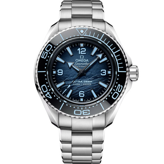 Horloge Omega Ultra Deep Seamaster Planet Ocean 6000M Summer Blue 215.30.46.21.03.002 Horloge Omega Ultra Deep Seamaster Planet Ocean 6000M Summer Blue 215.30.46.21.03.002