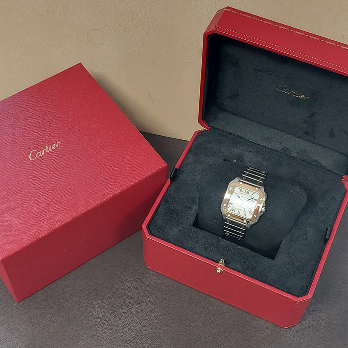 Horloge Cartier Santos De Cartier W2SA0016 '90781-996-TWDH' 