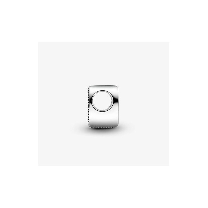 Juweel PANDORA Letter M Alfabetbedel 797467 