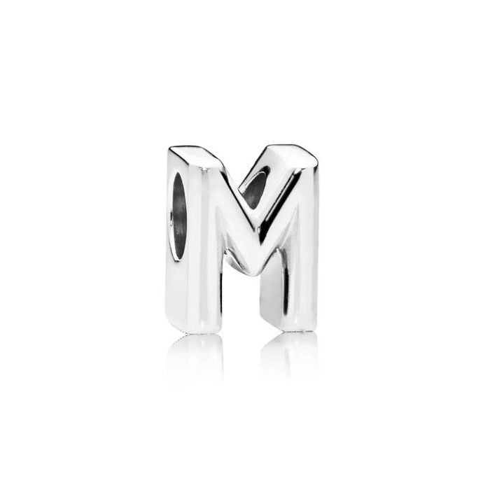 Juweel PANDORA Letter M Alfabetbedel 797467 