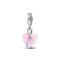 Juweel PANDORA MUM OPALASCENT HEART CHARM 793202C01  Juweel PANDORA MUM OPALASCENT HEART CHARM 793202C01