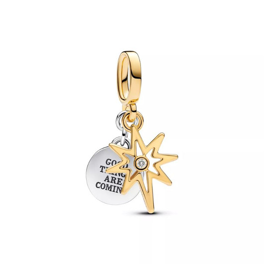 Juweel PANDORA ENGRAVABLE STAR 0.016CT TW G-I VS2+ LAB GROWN DIAMOND 763588C01  Juweel PANDORA ENGRAVABLE STAR 0.016CT TW G-I VS2+ LAB GROWN DIAMOND 763588C01