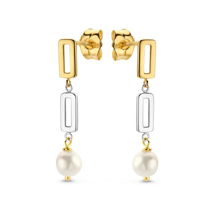 Juweel SWING JEWELS EARRINGS 14K YELLOW GOLD BICO PEARL SWJE10222-B14 