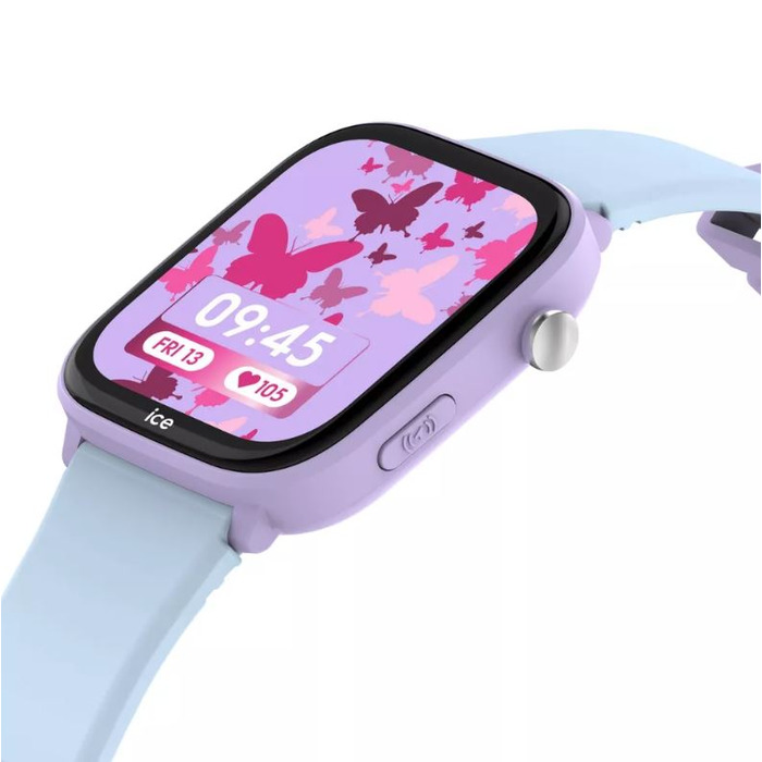 Horloge ICEWATCH ICE SMART JUNIOR 3.0 FIND MY PURPLE-SOFT BLUE 1.75 024550 