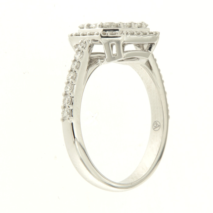 Juweel CLEM VERCAMMEN COLLECTION RING 18K GOUD/DIAMONDS 12464/2*S 