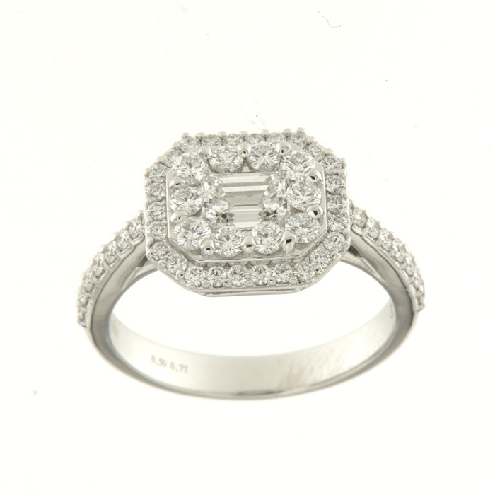 Juweel CLEM VERCAMMEN COLLECTION RING 18K GOUD/DIAMONDS 12464/2*S 