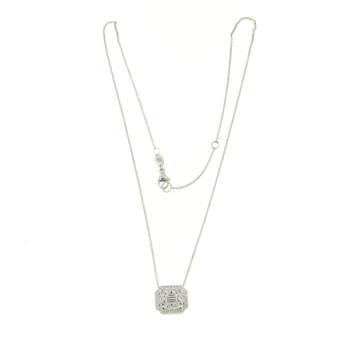 Juweel CLEM VERCAMMEN COLLECTION NECKLACE 18K GOUD/DIAMONDS 12463/2*S 