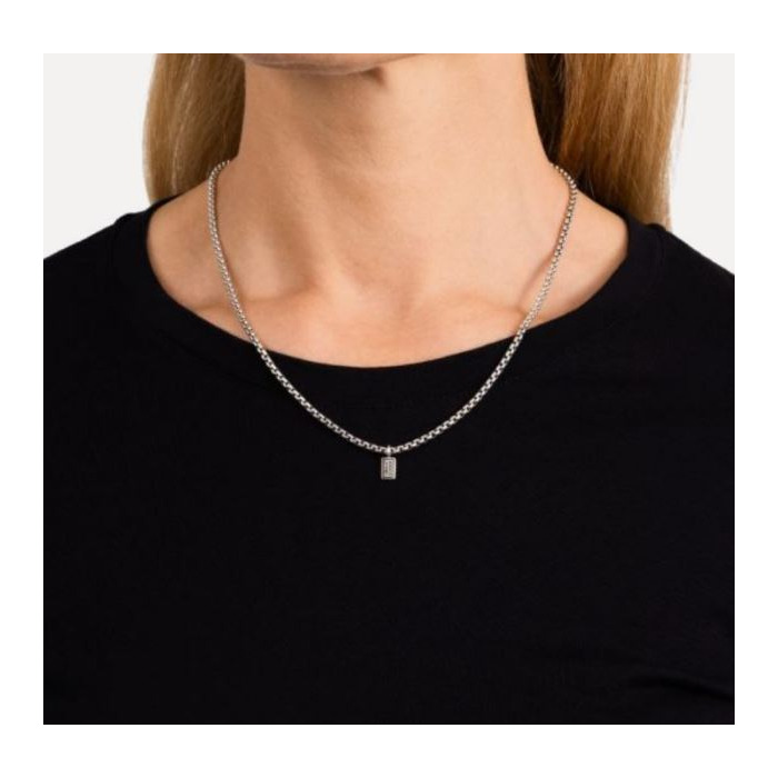 Juweel BUDDHA TO BUDDHA STACKING NECKLACE VENETIAN SILVER 861 46-50CM 