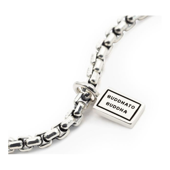 Juweel BUDDHA TO BUDDHA STACKING NECKLACE VENETIAN SILVER 861 46-50CM 