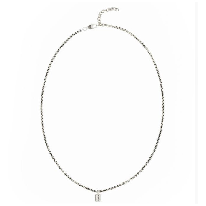 Juweel BUDDHA TO BUDDHA STACKING NECKLACE VENETIAN SILVER 861 46-50CM 