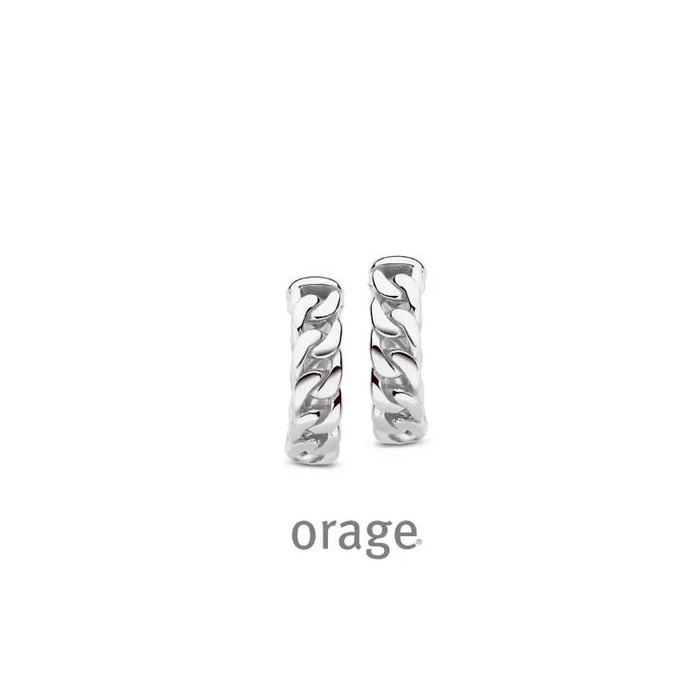 Juweel ORAGE STAAL CREOLEN AW341 