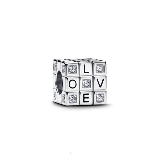 Juweel PANDORA TOY CUBE LOVE 793672C01 Juweel PANDORA TOY CUBE LOVE 793672C01