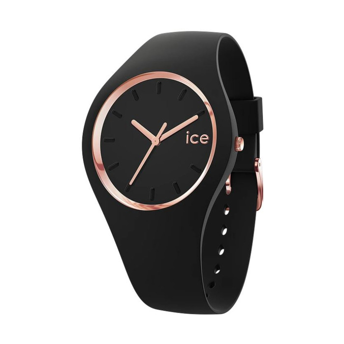 Horloge ICEWATCH ICE GLAM BLACK ROSE-GOLD 024521 