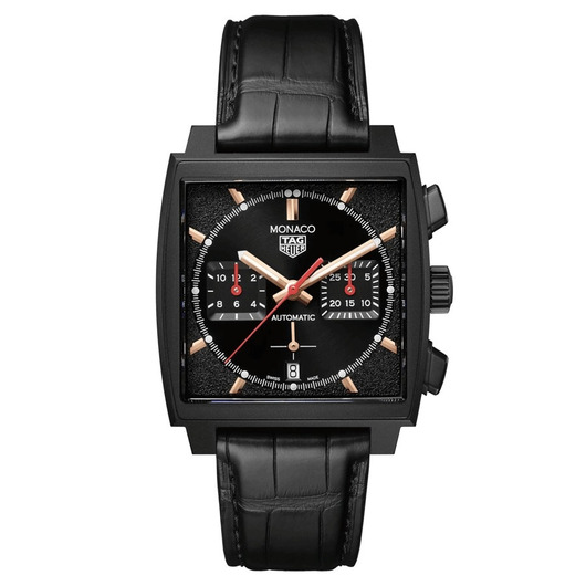 Horloge TAG HEUER MONACO "Dark Lord" CBL2180.FC6497 Horloge TAG HEUER MONACO "Dark Lord" CBL2180.FC6497