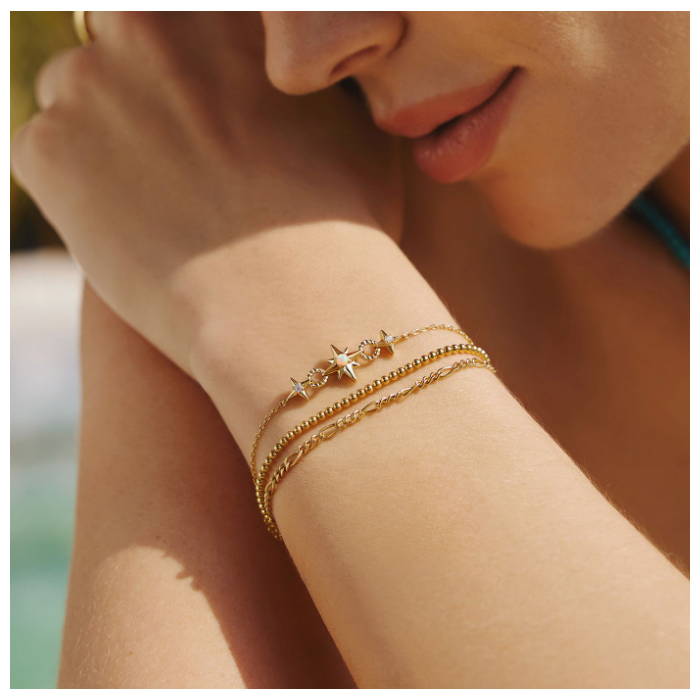 Juweel Ania Haie Chill Voyager Beaded Bracelet B063-03G 