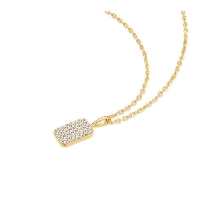 Juweel Ania Haie Sunny Sparkler Pave Pendant Necklace N064-01G 