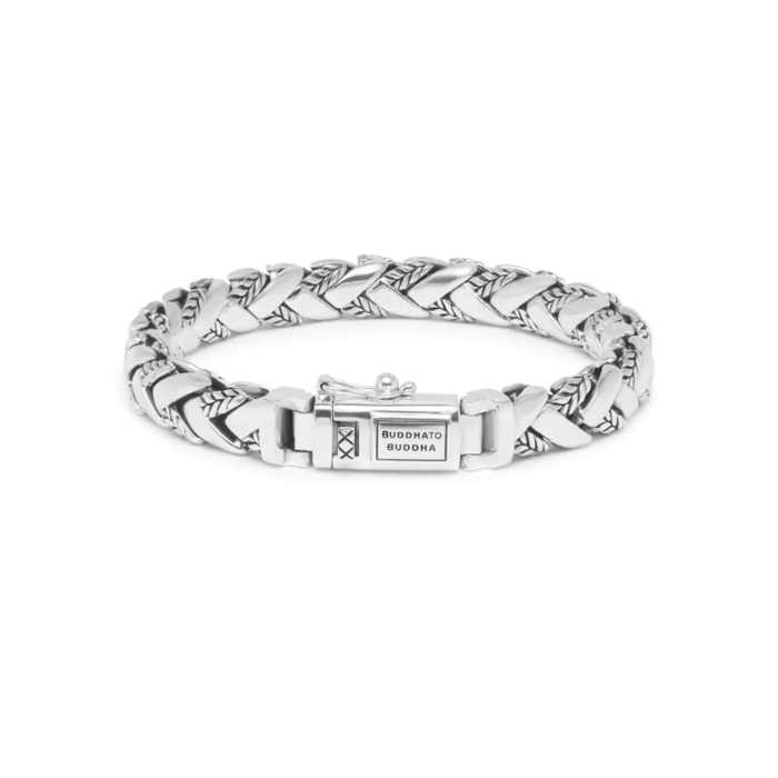 Juweel Buddha To Buddha George Texture Bracelet Silver 128 