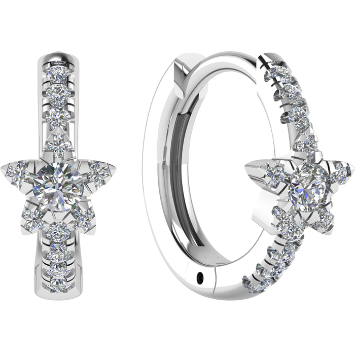 Juweel CLEM VERCAMMEN COLLECTION EARRING HUGGIES EH13910W 