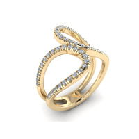 Juweel CLEM VERCAMMEN RING 18K GEEL GOUD/DIAMANT RE12091Y Juweel CLEM VERCAMMEN RING 18K GEEL GOUD/DIAMANT RE12091Y