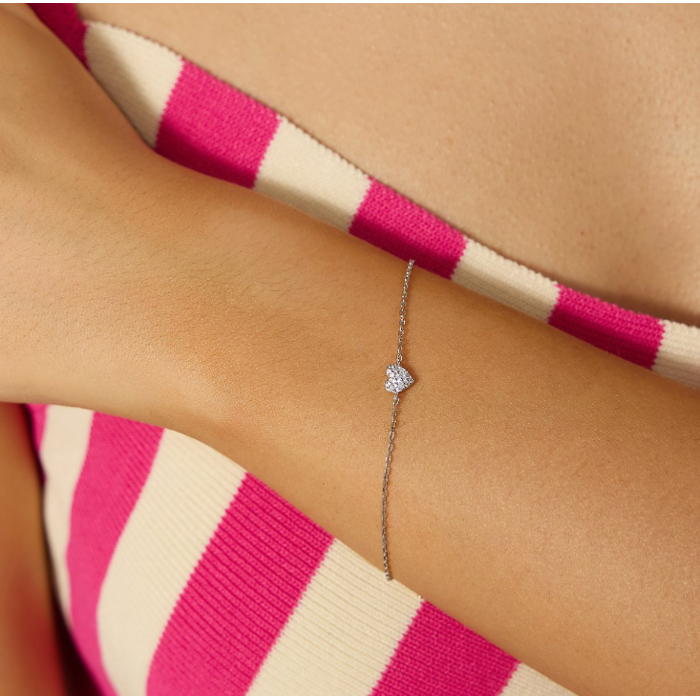 Juweel Ania Haie Sunny Sparkler Sweetheart Bracelet B064-01H 