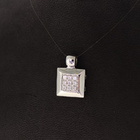 Juweel Hanger witgoud 18 karaat briljant 'CV-2296-TWDH' Juweel Hanger witgoud 18 karaat briljant 'CV-2296-TWDH'