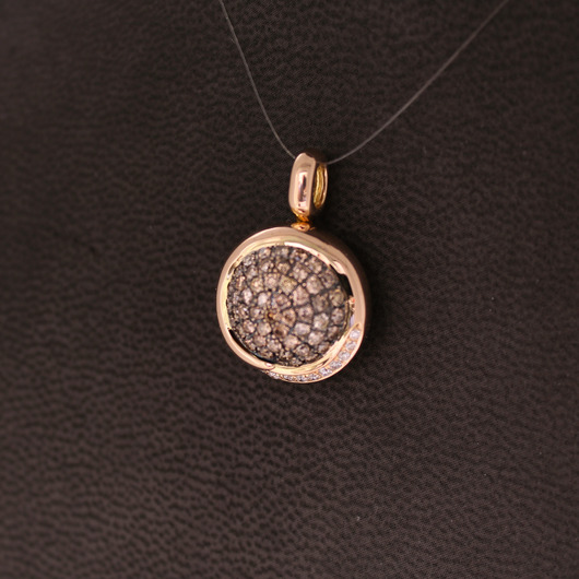 Juweel Hanger Tirisi Rosé goud 18 karaat briljanten '91099-2263-TWDH' Juweel Hanger Tirisi Rosé goud 18 karaat briljanten '91099-2263-TWDH'