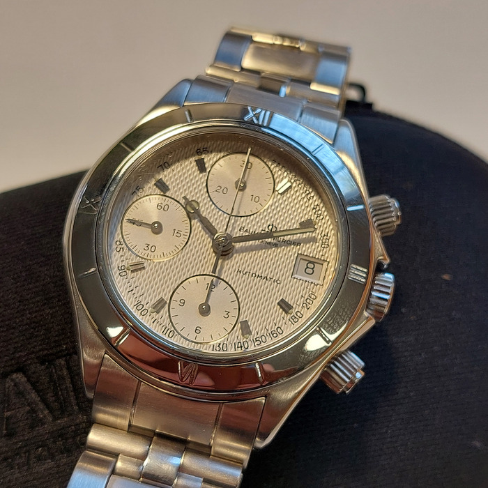 Horloge Baume & Mercier Malibu Chronograph Gents MV045208 '89317-1000-TWDH' 