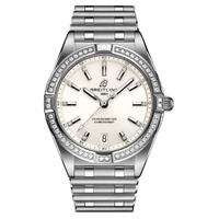 Horloge Breitling Chronomat 32 Quartz Silver with diamonds A77310591A1A1  Horloge Breitling Chronomat 32 Quartz Silver with diamonds A77310591A1A1