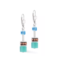 Juweel COEUR DE LION PENDANTS D'OREILLE MULTICOLORE ARGENT 2838/20-1517 Juweel COEUR DE LION PENDANTS D'OREILLE MULTICOLORE ARGENT 2838/20-1517