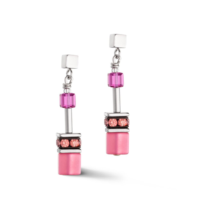 Juweel COEUR DE LION CLOUS D'OREILLE MAGENTA 2838/21-0422 