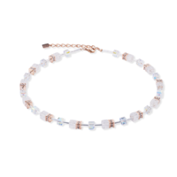 Juweel COEUR DE LION COLLIER BLANC-OR ROSE 3018/10-1425 Juweel COEUR DE LION COLLIER BLANC-OR ROSE 3018/10-1425