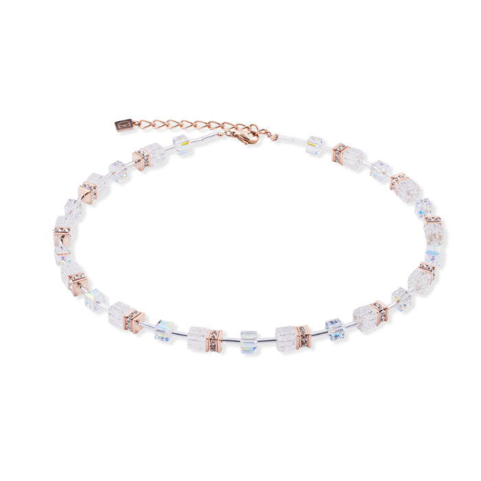 Juweel COEUR DE LION COLLIER BLANC-OR ROSE 3018/10-1425 88888
