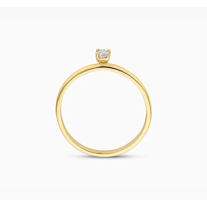 Juweel BLUSH LAB GROWN RING 14K GOUD LABGROWN DIAMONDS LG1028Y 