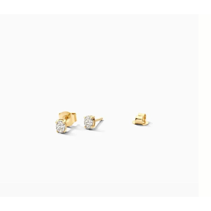 Juweel BLUSH LAB GROWN OORSTEKERS 14K GEELGOUD LG DIAMONDS LG7026Y 