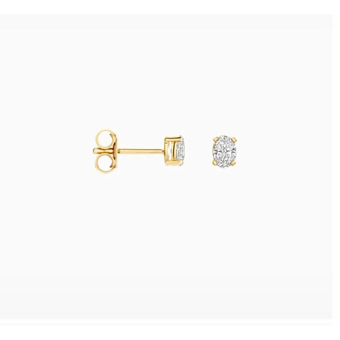 Juweel BLUSH LAB GROWN OORSTEKERS 14K GEELGOUD LG DIAMONDS LG7026Y 
