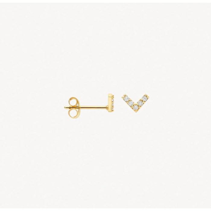 Juweel BLUSH OORSTEKERS 14K GOUD 7374YZI 