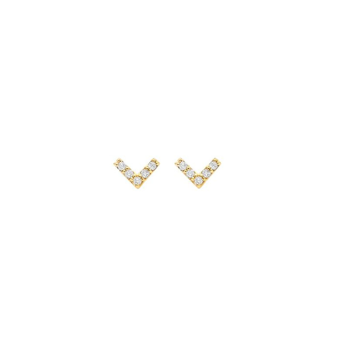 Juweel BLUSH OORSTEKERS 14K GOUD 7374YZI 