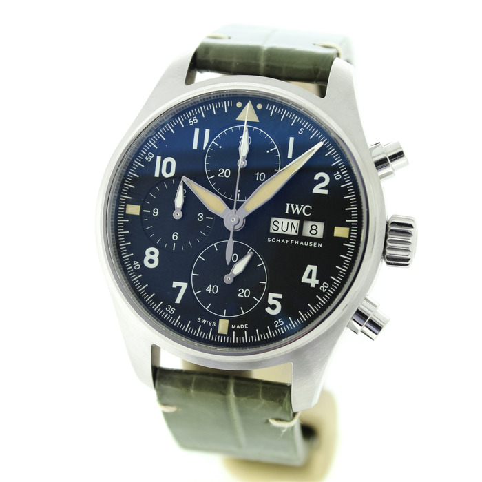 Horloge IWC Pilot Watch Chrono Spitfire IW387901 'CV-1004-TWDH' 